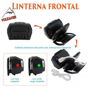 Linterna cabeza carrera nocturna