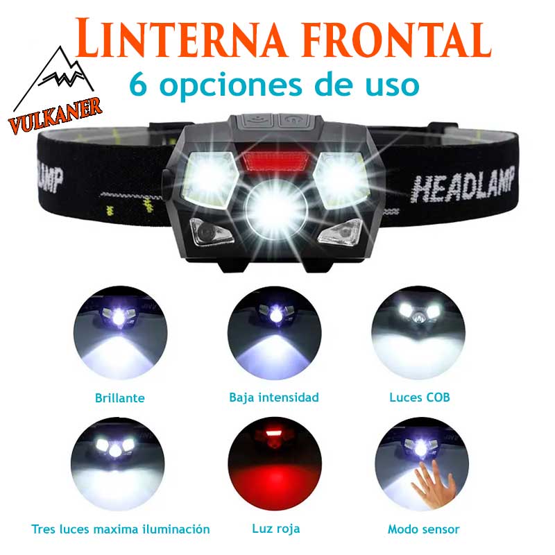 Linterna frontal